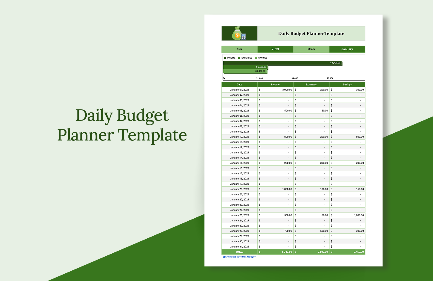 Daily Budget Planner Template Download In Word Google Docs Excel 