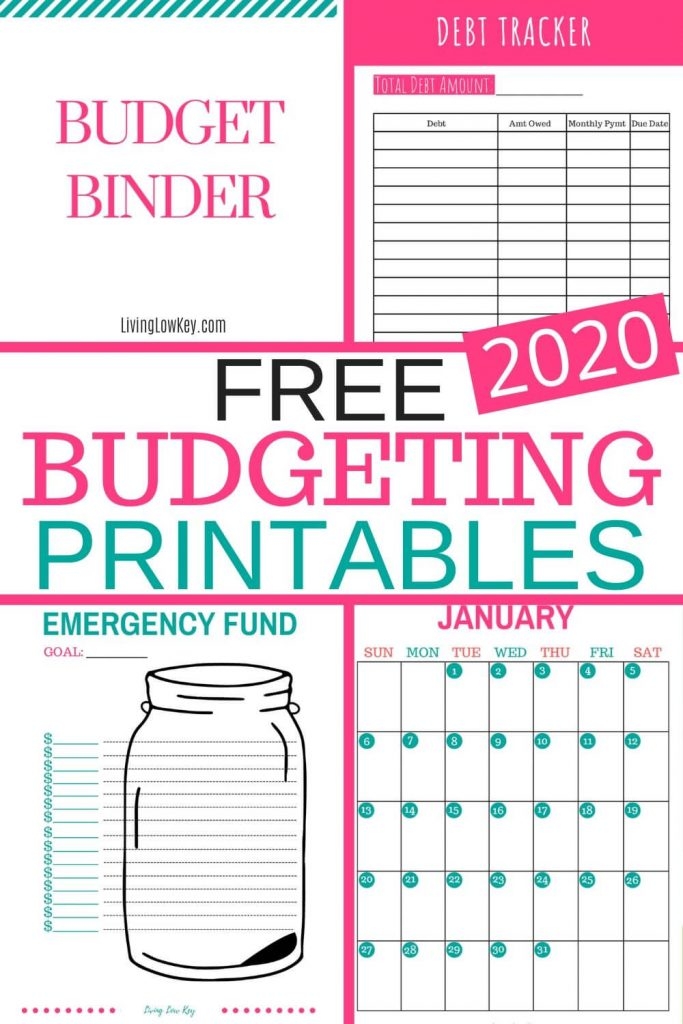 Free Budget Binder Printables Make Saving Money Easy