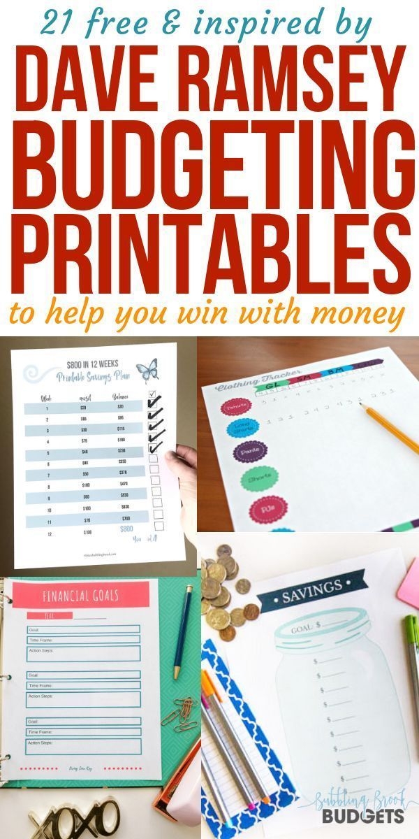 Free Budget Template Dave Ramsey