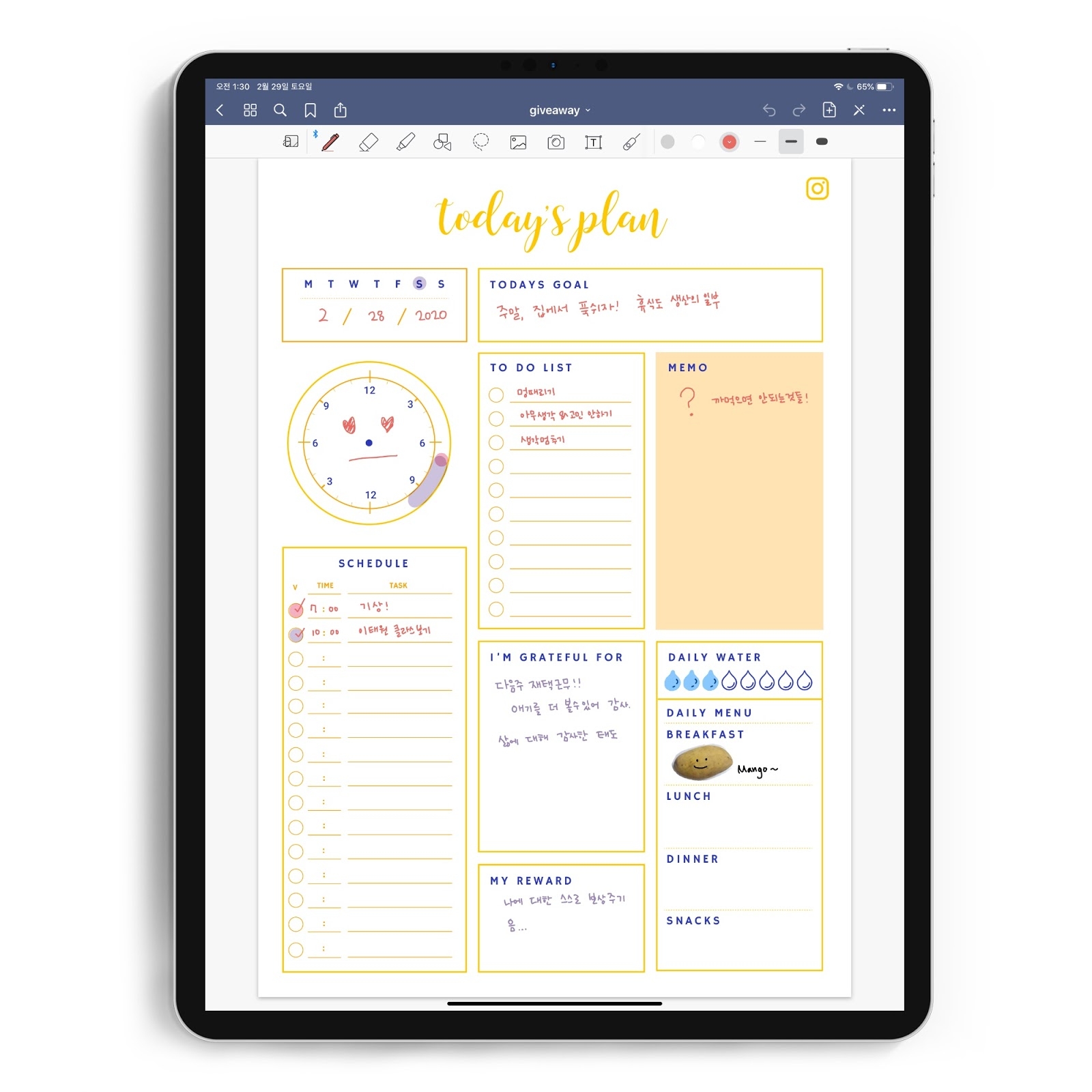 Goodnotes Budget Planner Templates Free