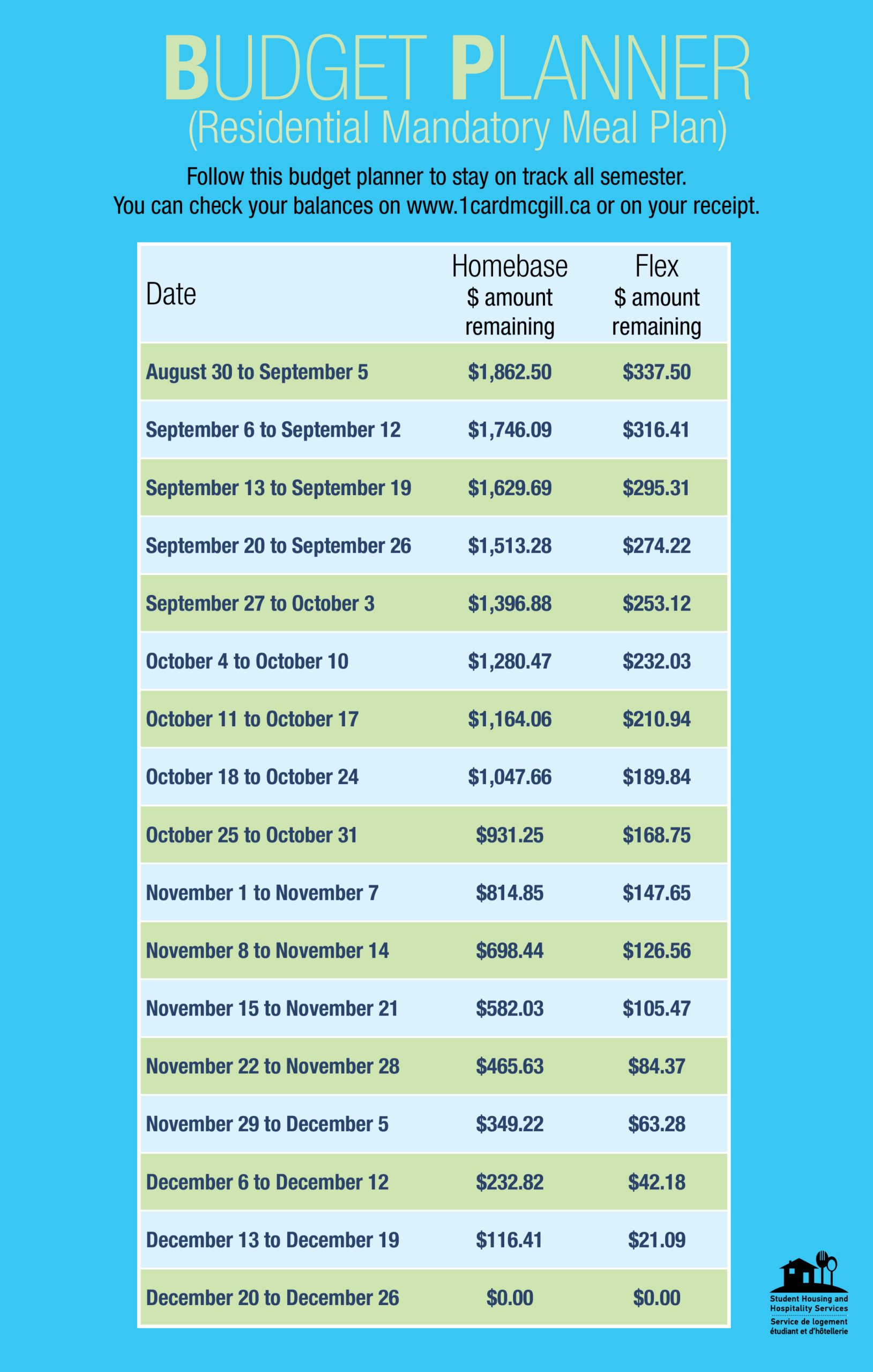 Meal And Budget Planner Template Excel Euroress