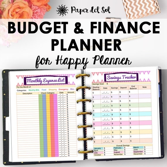My Happy Planner Budget Templates